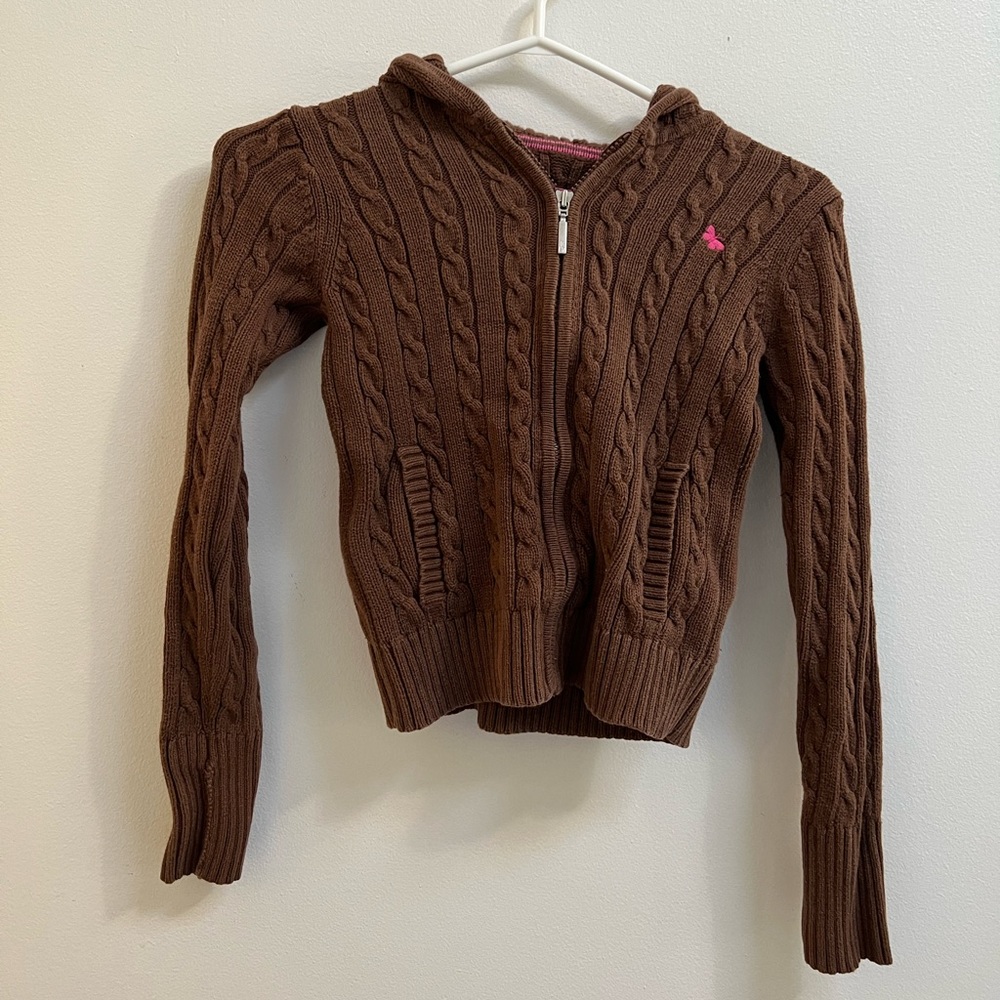 Gap Kids Cable Knit Hoodie M (8)